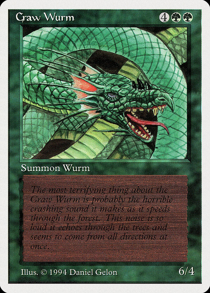 Craw Wurm [Summer Magic / Edgar] | Shuffle n Cut Hobbies & Games