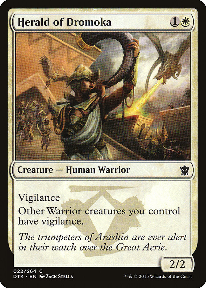 Herald of Dromoka [Dragons of Tarkir] | Shuffle n Cut Hobbies & Games