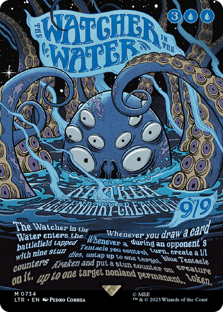 The Watcher in the Water (Borderless Poster) [The Lord of the Rings: Tales of Middle-Earth] | Shuffle n Cut Hobbies & Games