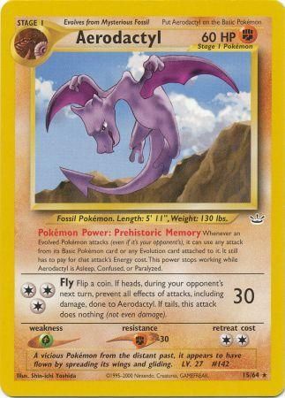 Aerodactyl (15/64) [Neo Revelation Unlimited] | Shuffle n Cut Hobbies & Games