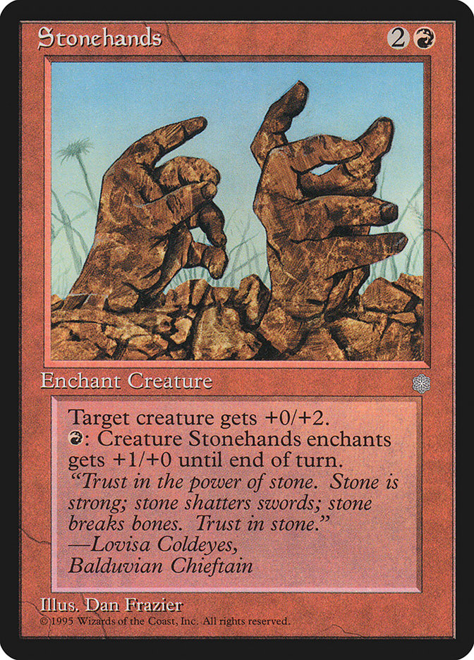 Stonehands [Ice Age] | Shuffle n Cut Hobbies & Games