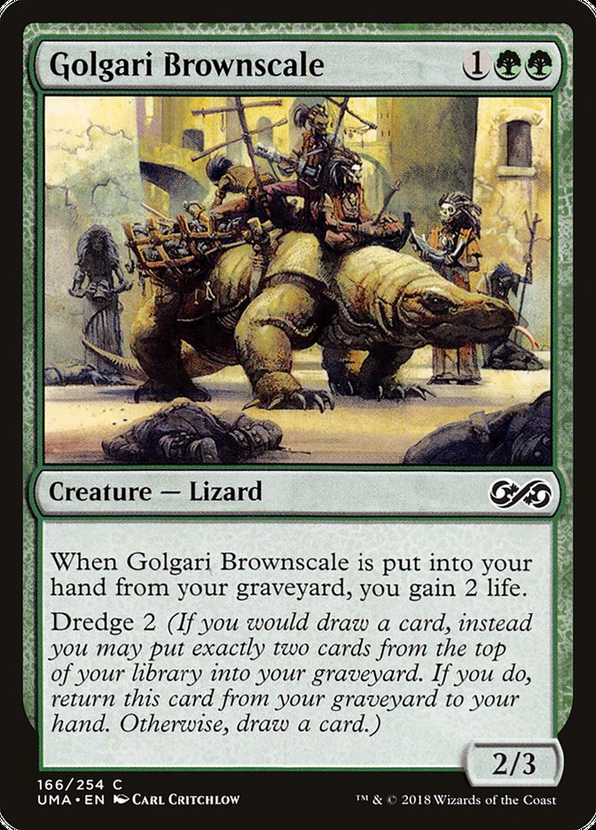 Golgari Brownscale [Ultimate Masters] | Shuffle n Cut Hobbies & Games