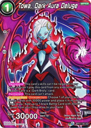 Towa, Dark Aura Deluge [BT11-140] | Shuffle n Cut Hobbies & Games
