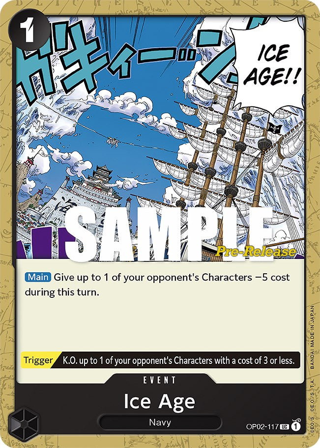Ice Age [Paramount War Pre-Release Cards] | Shuffle n Cut Hobbies & Games