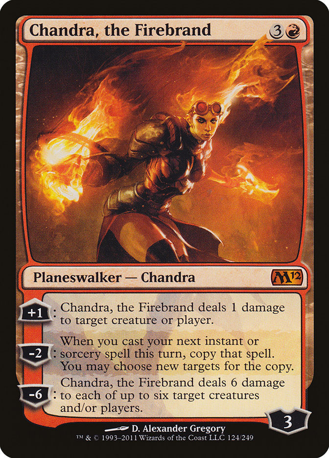 Chandra, the Firebrand [Magic 2012] | Shuffle n Cut Hobbies & Games