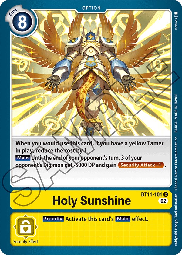 Holy Sunshine [BT11-101] [Dimensional Phase] | Shuffle n Cut Hobbies & Games