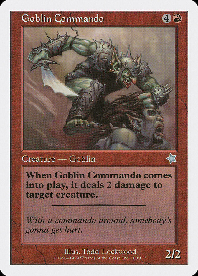 Goblin Commando [Starter 1999] | Shuffle n Cut Hobbies & Games
