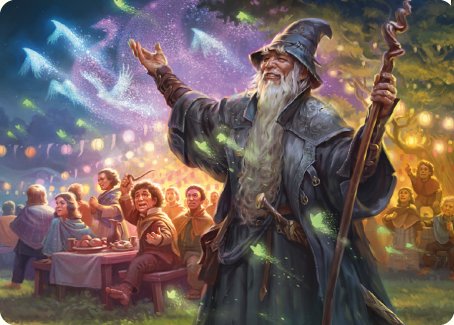 Gandalf, Friend of the Shire Art Card [The Lord of the Rings: Tales of Middle-earth Art Series] | Shuffle n Cut Hobbies & Games