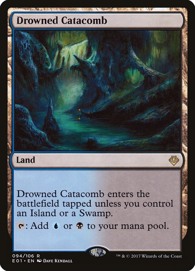Drowned Catacomb [Archenemy: Nicol Bolas] | Shuffle n Cut Hobbies & Games