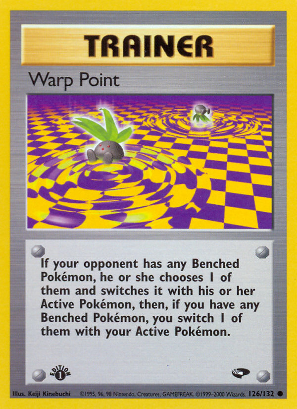 Warp Point (126/132) [Gym Challenge 1st Edition] | Shuffle n Cut Hobbies & Games