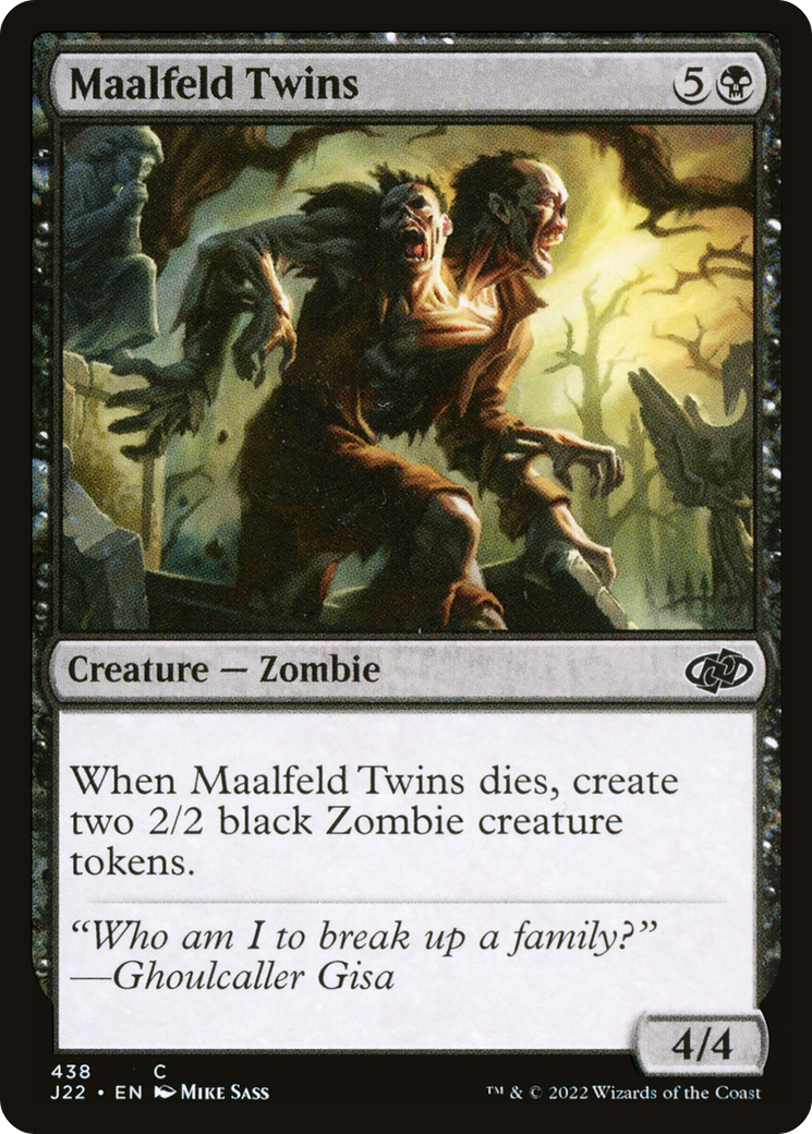Maalfeld Twins [Jumpstart 2022] | Shuffle n Cut Hobbies & Games