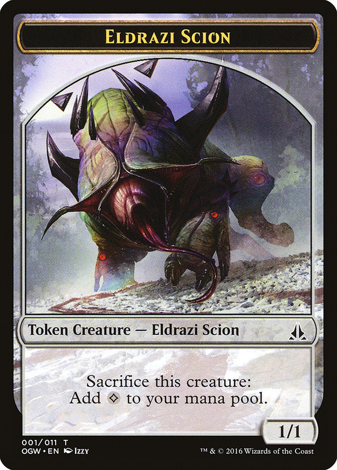 Eldrazi Scion Token (001/011) [Oath of the Gatewatch Tokens] | Shuffle n Cut Hobbies & Games