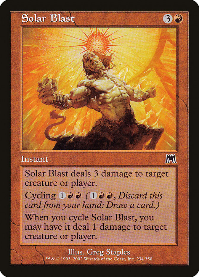 Solar Blast [Onslaught] | Shuffle n Cut Hobbies & Games