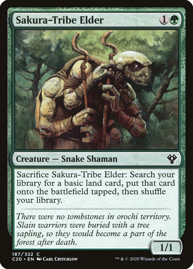 Sakura-Tribe Elder [Commander 2020] | Shuffle n Cut Hobbies & Games