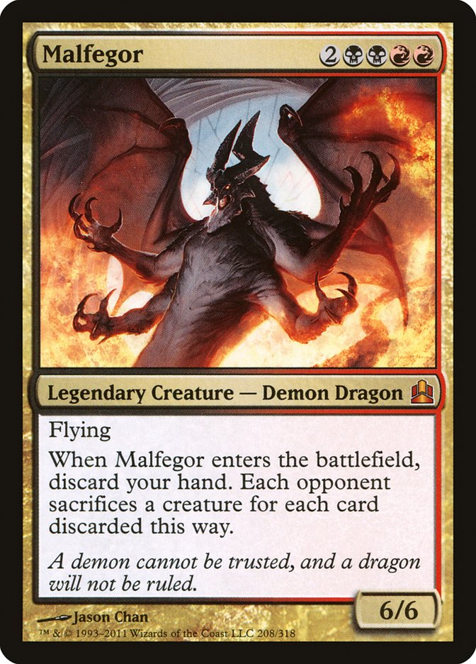 Malfegor [Commander 2011] | Shuffle n Cut Hobbies & Games