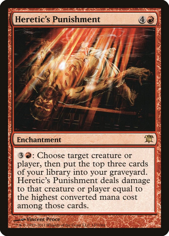 Heretic's Punishment [Innistrad] | Shuffle n Cut Hobbies & Games
