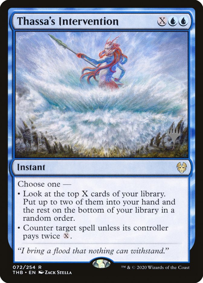 Thassa's Intervention (Promo Pack) [Theros Beyond Death Promos] | Shuffle n Cut Hobbies & Games