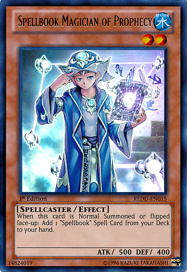 Spellbook Magician of Prophecy [REDU-EN015] Ultra Rare | Shuffle n Cut Hobbies & Games