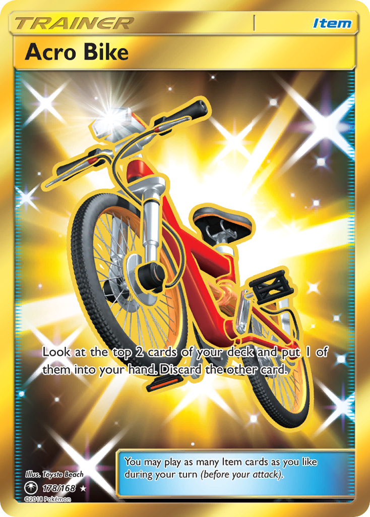 Acro Bike (178/168) [Sun & Moon: Celestial Storm] | Shuffle n Cut Hobbies & Games