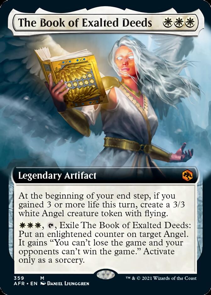 The Book of Exalted Deeds (Extended Art) [Dungeons & Dragons: Adventures in the Forgotten Realms] | Shuffle n Cut Hobbies & Games