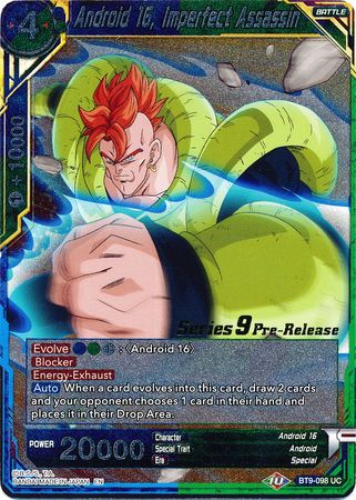 Android 16, Imperfect Assassin [BT9-098] | Shuffle n Cut Hobbies & Games