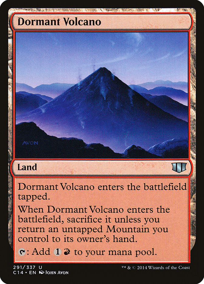 Dormant Volcano [Commander 2014] | Shuffle n Cut Hobbies & Games