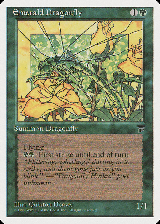 Emerald Dragonfly [Chronicles] | Shuffle n Cut Hobbies & Games