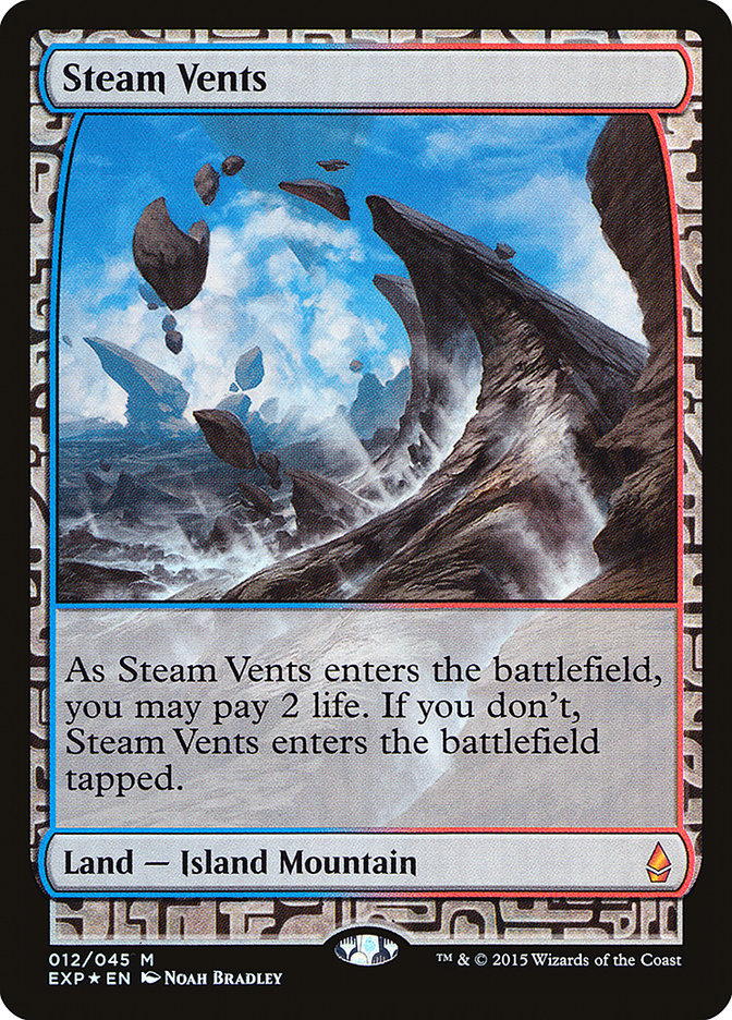 Steam Vents [Zendikar Expeditions] | Shuffle n Cut Hobbies & Games