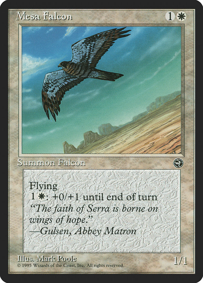 Mesa Falcon (Gulsen Flavor Text) [Homelands] | Shuffle n Cut Hobbies & Games