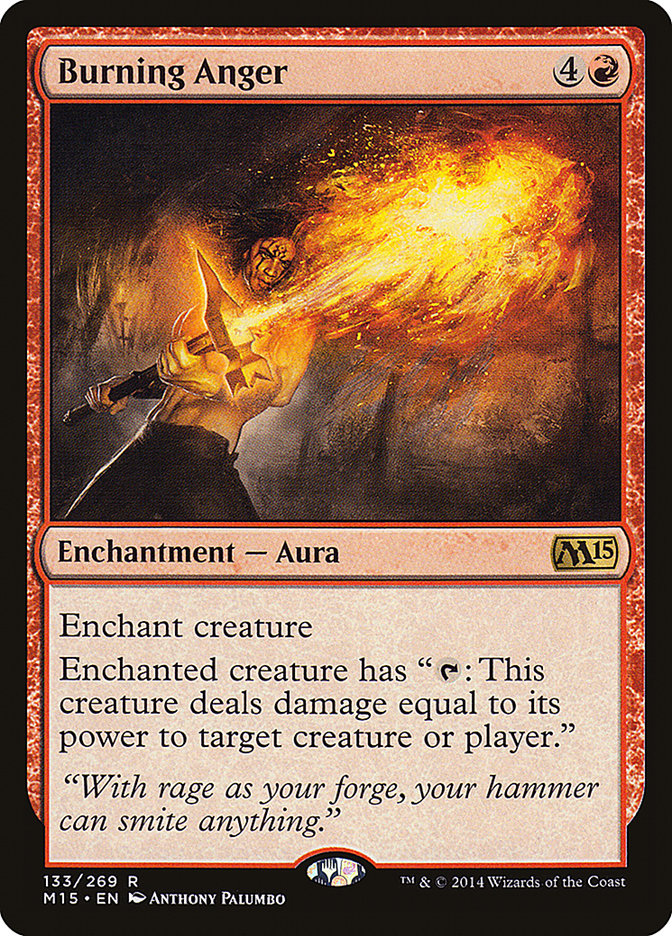 Burning Anger [Magic 2015] | Shuffle n Cut Hobbies & Games