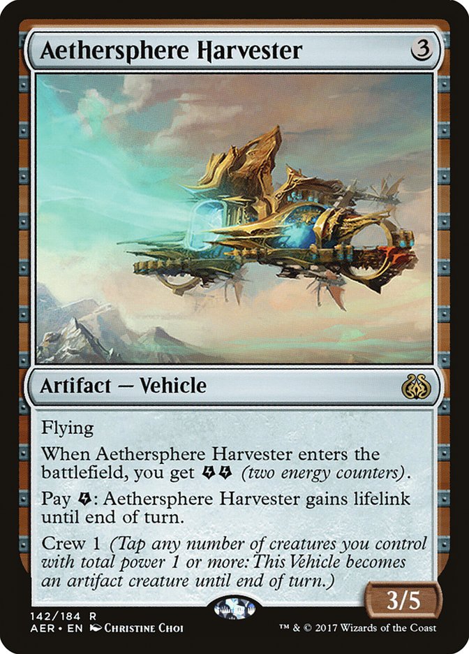 Aethersphere Harvester [Aether Revolt] | Shuffle n Cut Hobbies & Games