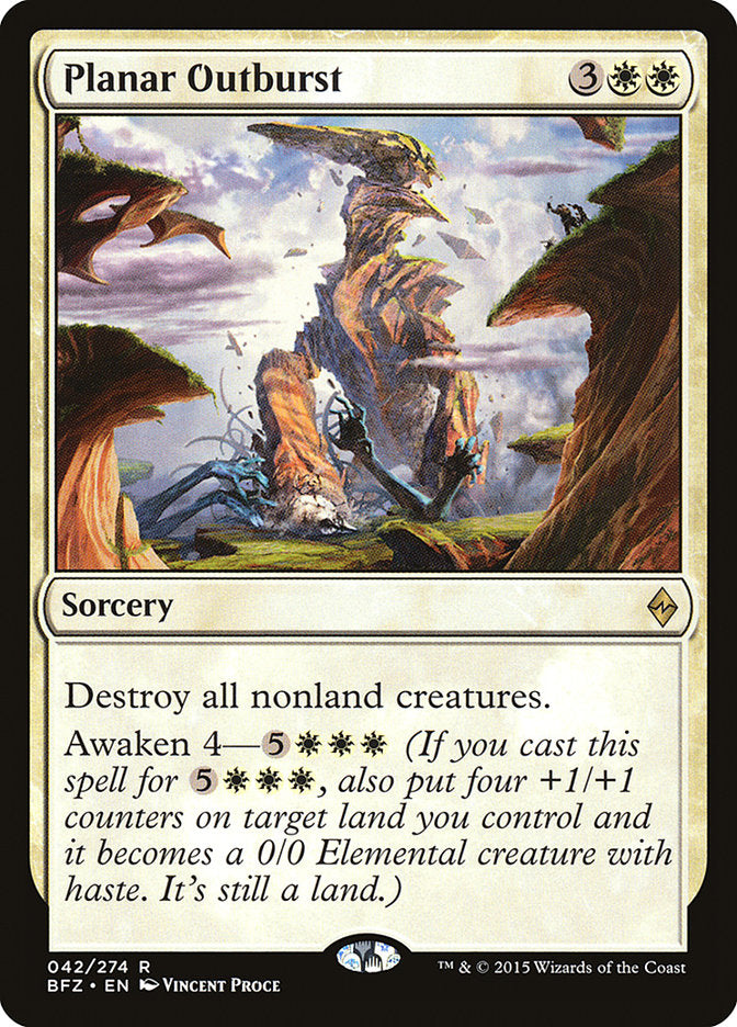 Planar Outburst [Battle for Zendikar] | Shuffle n Cut Hobbies & Games