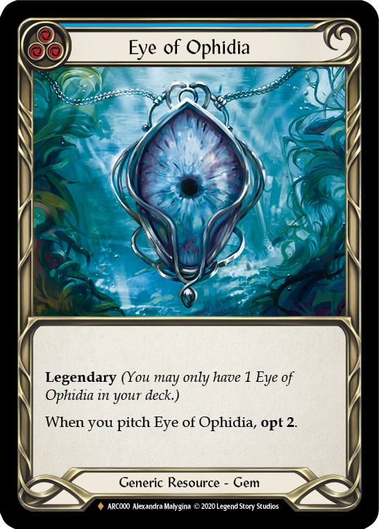 Eye of Ophidia [ARC000] Unlimited Edition Rainbow Foil