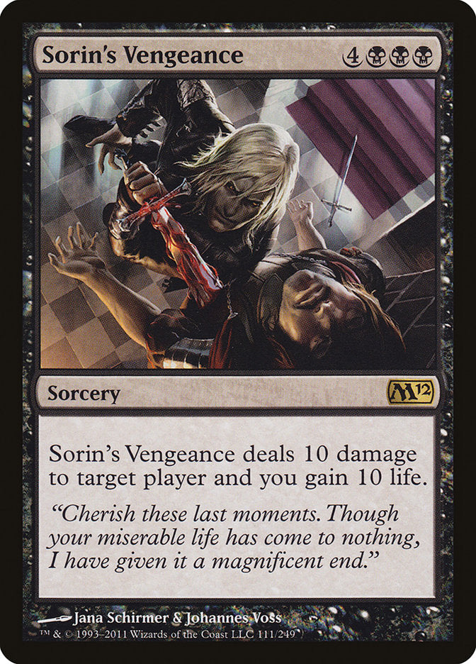 Sorin's Vengeance [Magic 2012] | Shuffle n Cut Hobbies & Games