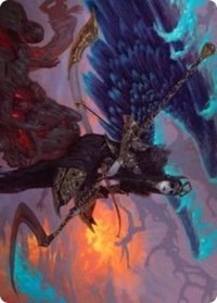 Eradicator Valkyrie Art Card [Kaldheim Art Series] | Shuffle n Cut Hobbies & Games