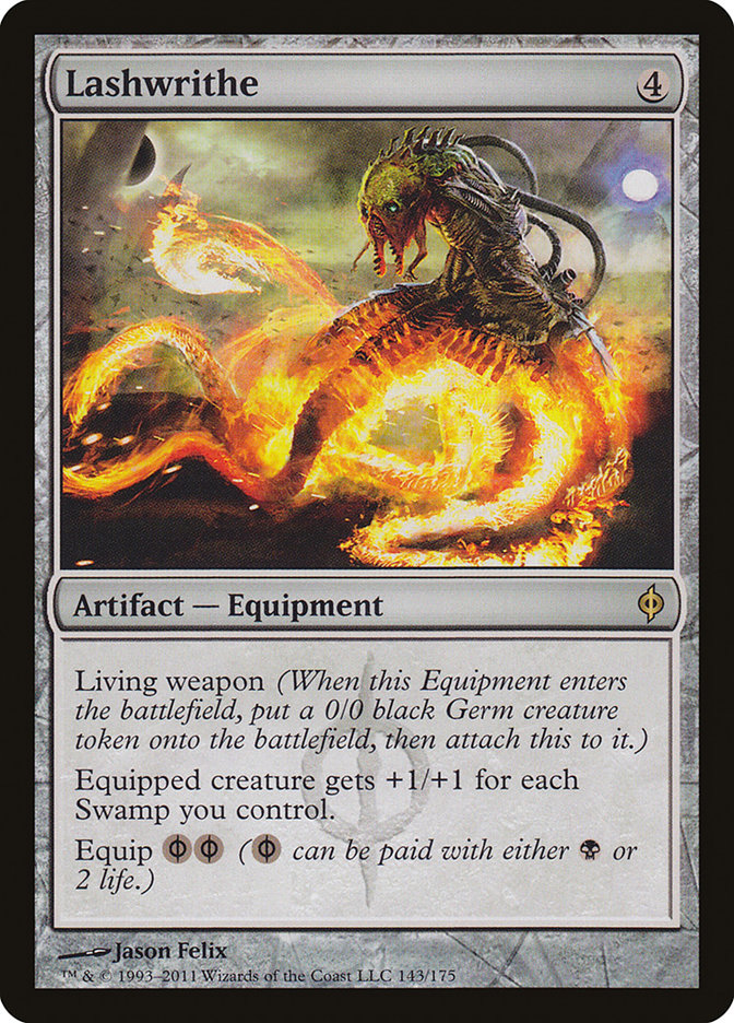 Lashwrithe [New Phyrexia] | Shuffle n Cut Hobbies & Games