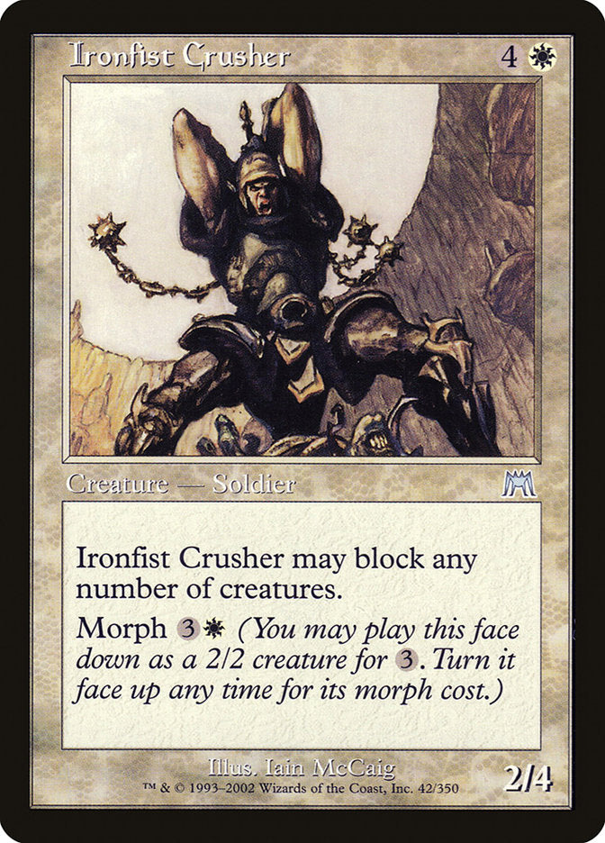 Ironfist Crusher [Onslaught] | Shuffle n Cut Hobbies & Games