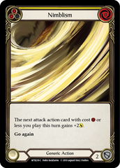 Nimblism (Yellow) [WTR219-C] Alpha Print Normal | Shuffle n Cut Hobbies & Games