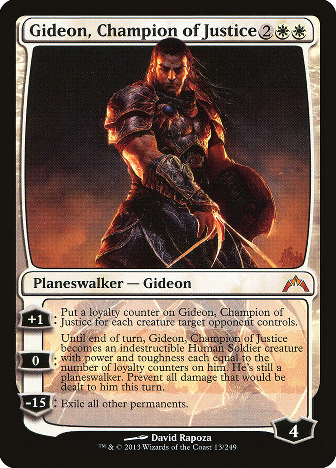 Gideon, Champion of Justice [Gatecrash] | Shuffle n Cut Hobbies & Games
