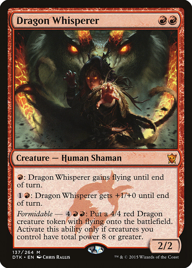 Dragon Whisperer [Dragons of Tarkir] | Shuffle n Cut Hobbies & Games