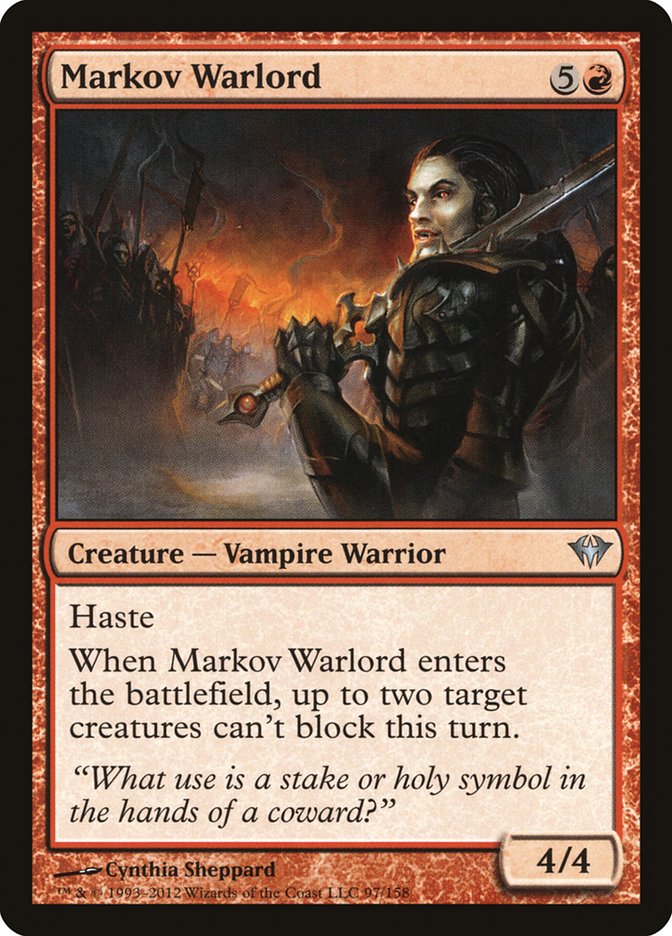 Markov Warlord [Dark Ascension] | Shuffle n Cut Hobbies & Games