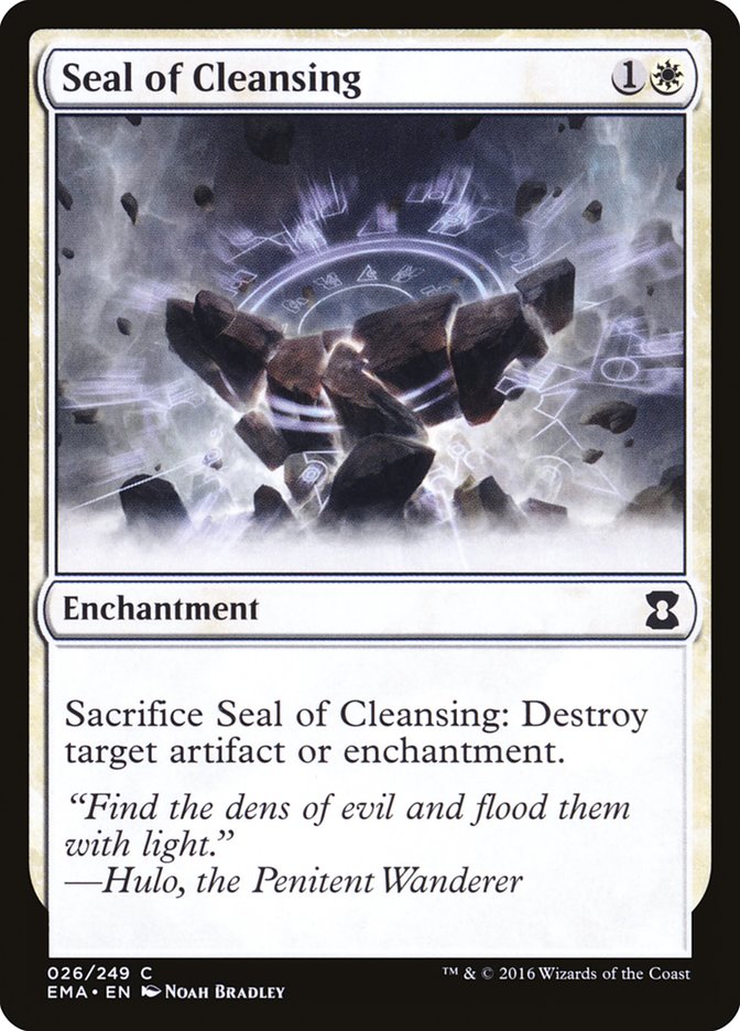 Seal of Cleansing [Eternal Masters] | Shuffle n Cut Hobbies & Games