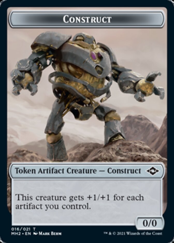 Construct Token [Modern Horizons 2 Tokens] | Shuffle n Cut Hobbies & Games