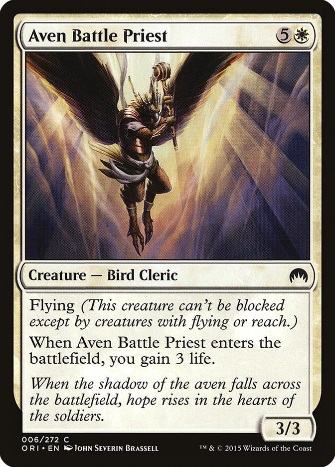 Aven Battle Priest [Magic Origins] | Shuffle n Cut Hobbies & Games