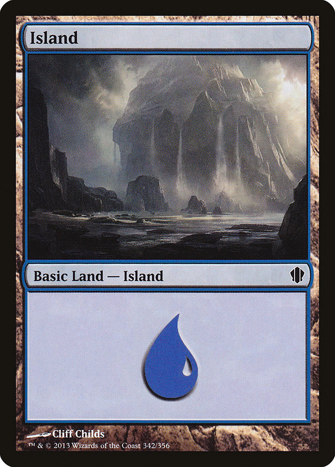 Island (342) [Commander 2013] | Shuffle n Cut Hobbies & Games