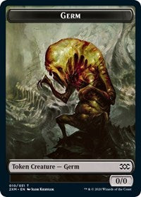 Germ // Ooze Double-Sided Token [Double Masters Tokens] | Shuffle n Cut Hobbies & Games