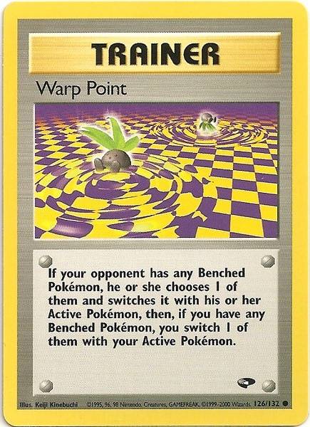 Warp Point (126/132) [Gym Challenge Unlimited] | Shuffle n Cut Hobbies & Games
