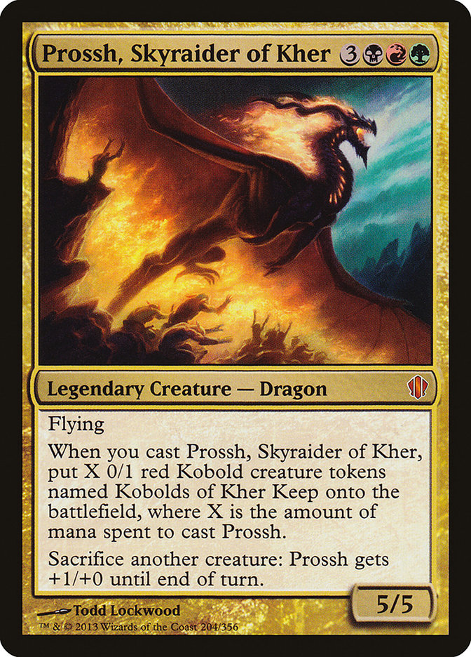 Prossh, Skyraider of Kher [Commander 2013] | Shuffle n Cut Hobbies & Games