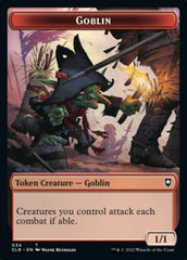 Pirate // Goblin Double-Sided Token [Commander Legends: Battle for Baldur's Gate Tokens] | Shuffle n Cut Hobbies & Games