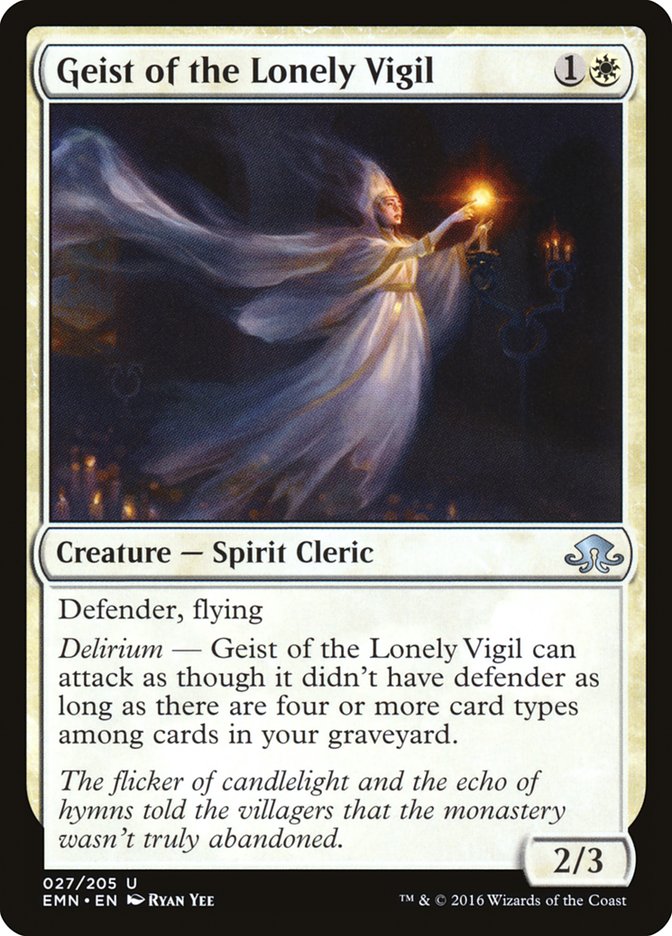 Geist of the Lonely Vigil [Eldritch Moon] | Shuffle n Cut Hobbies & Games